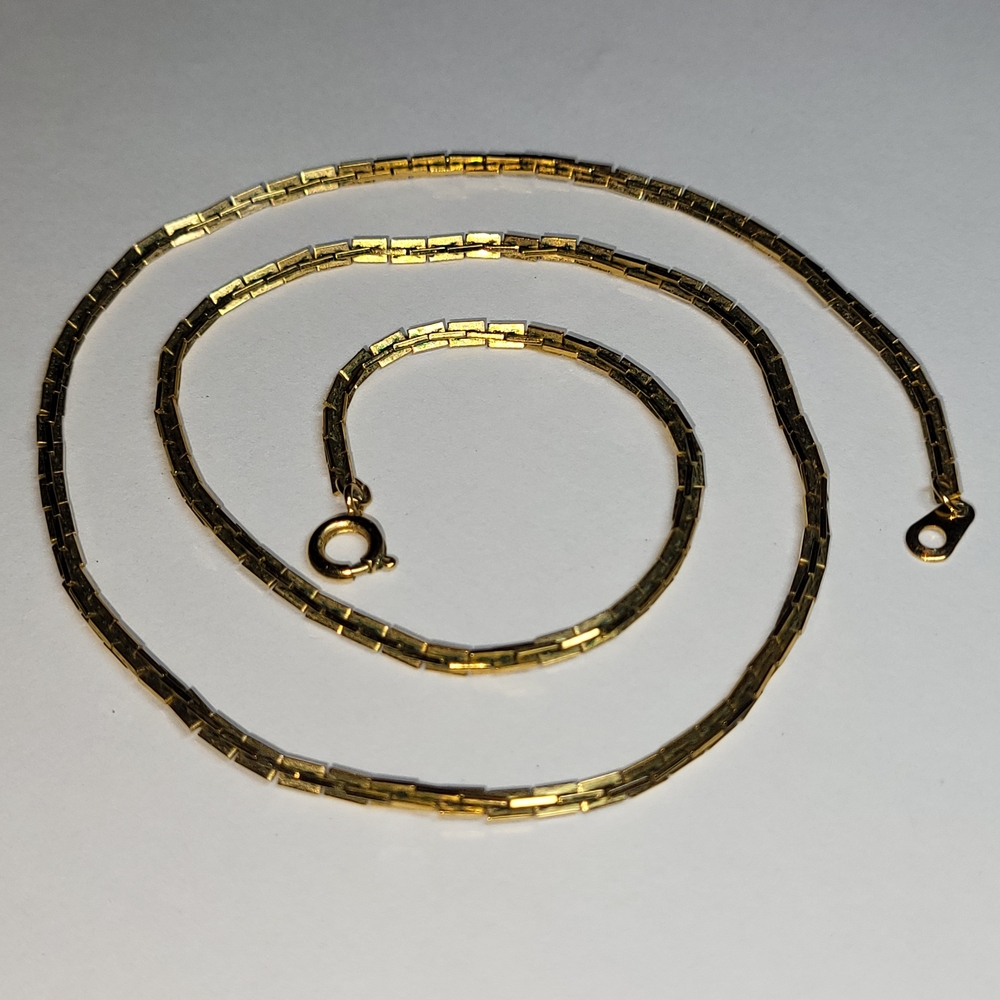 NAPIER Vintage Gold-Tone Boston Chain Necklace